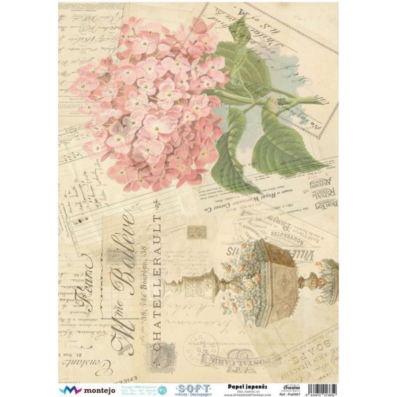 SPA0067 Papel de Arroz Japonés SOFT A3.CADENCE