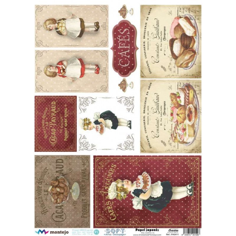 SPA0411 Papel de Arroz Japonés SOFT A3.CADENCE
