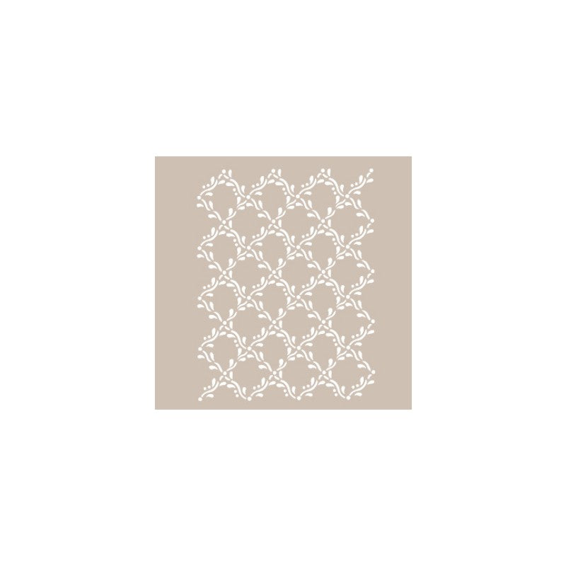 AS412 Stencil TEXTURA FLORAL