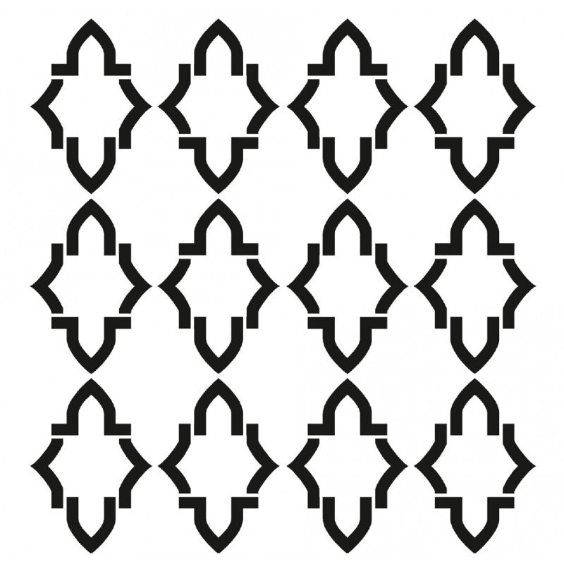 HHMMS-03 Stencil HERITAGE Modern MIDI 25x25cm