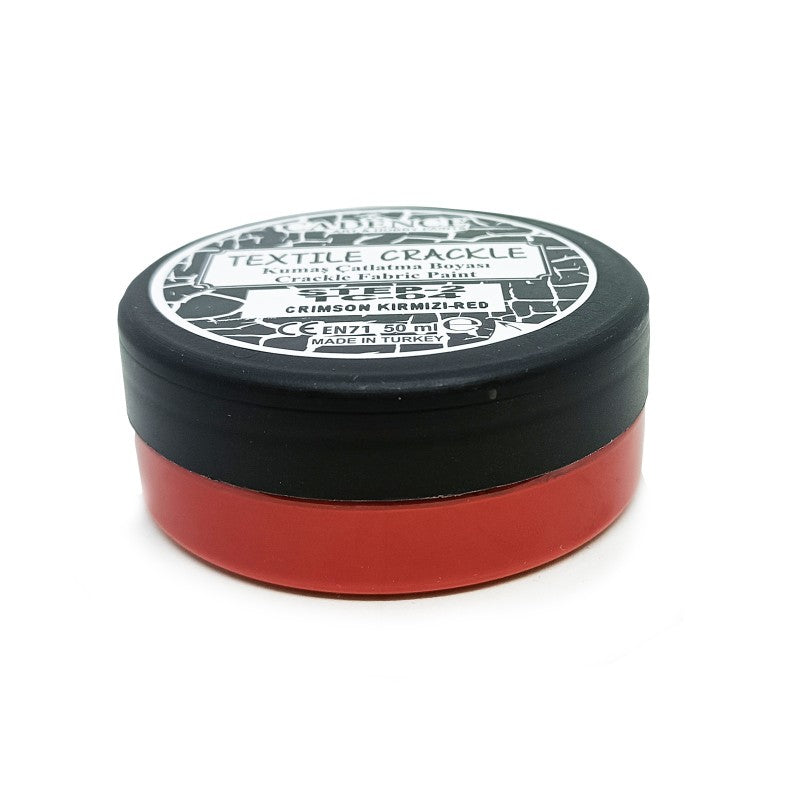 TC04 Craquelador textil (PASO 2 - CRIMSON RED) 50ml CADENCE