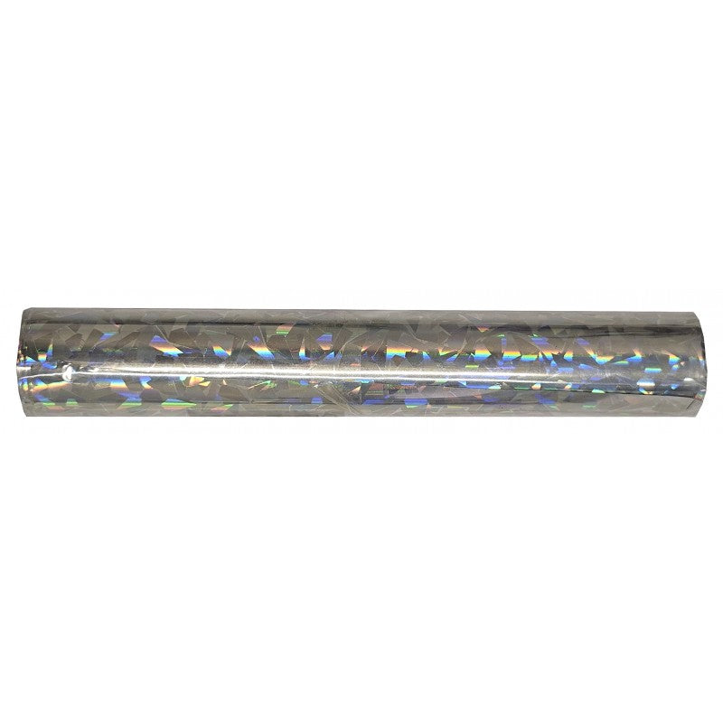 TFL506 Textile Foil Leaf CADENCE Diamond Holg.Silver 17cmx5m