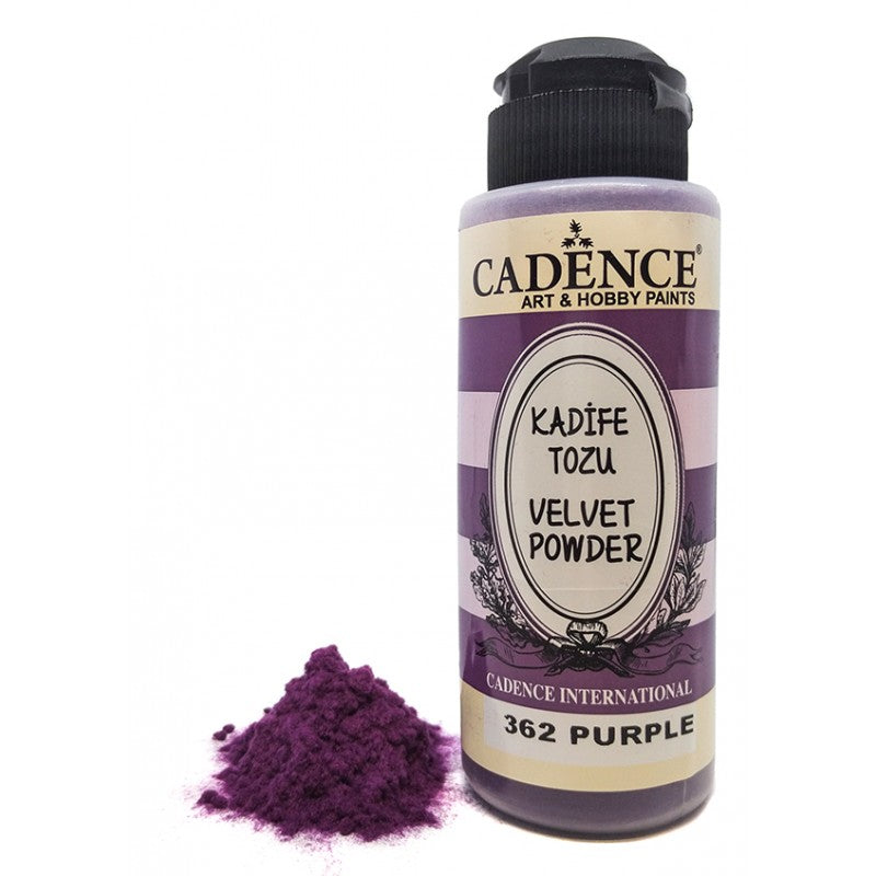 V362 Velvet Powder MORADO Cadence 120ml