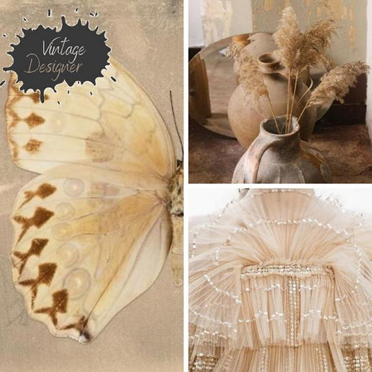 MD6704 Milk Paint "Vintage  Cream " Maja's Memories 250 ml