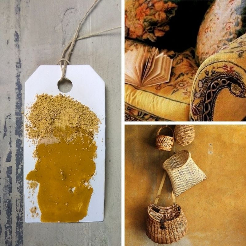 MD6991 Milk Paint "Yellow Ocre"  Maja's Memories 250 ml